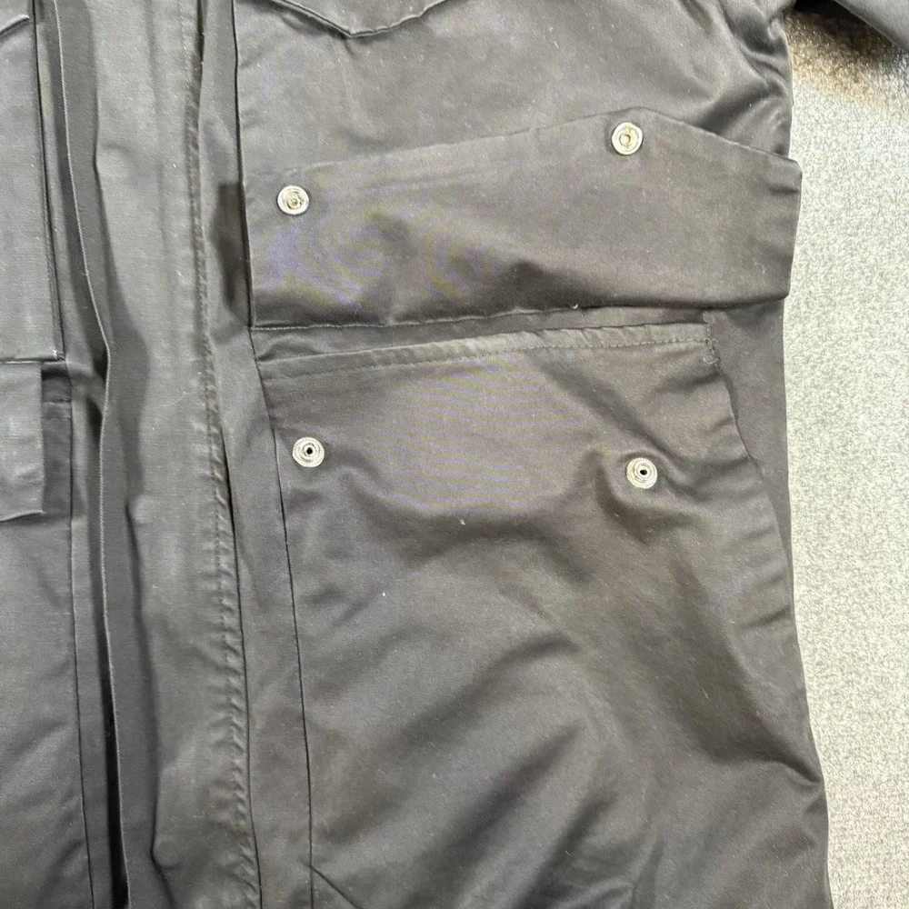 Southern Marsh Jacket Mens Large‎ Black Fleece Lined Outdoor Hiking Ski Coat
